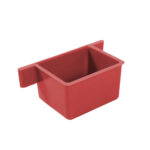 Coxinho Lateral N°01 Vermelho para Pássaros Jel Plast