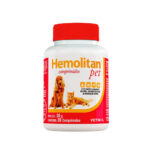 Hemolitan Pet 30 Comprimidos para Cães e Gatos Vetnil