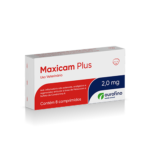 Maxicam Plus 2,0mg para Cães e Gatos 8 Comprimidos Ourofino