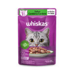 Ração Úmida Whiskas para Gatos Adultos Sabor Cordeiro 85g