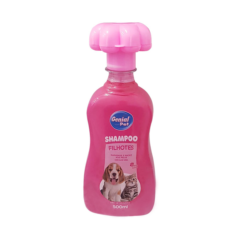 Shampoo Genial Pet para Cães e Gatos Filhotes 500ml