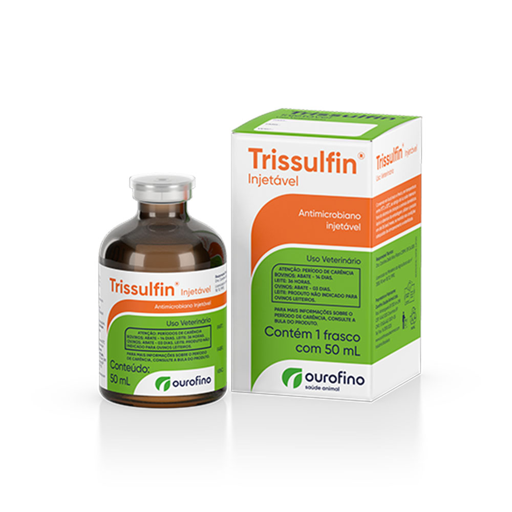 Trissulfin Injetável 50ml Ourofino