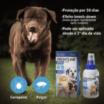 Antipulgas e Carrapatos Frontline Spray para Cães e Gatos 100ml Boehringer Ingelheim