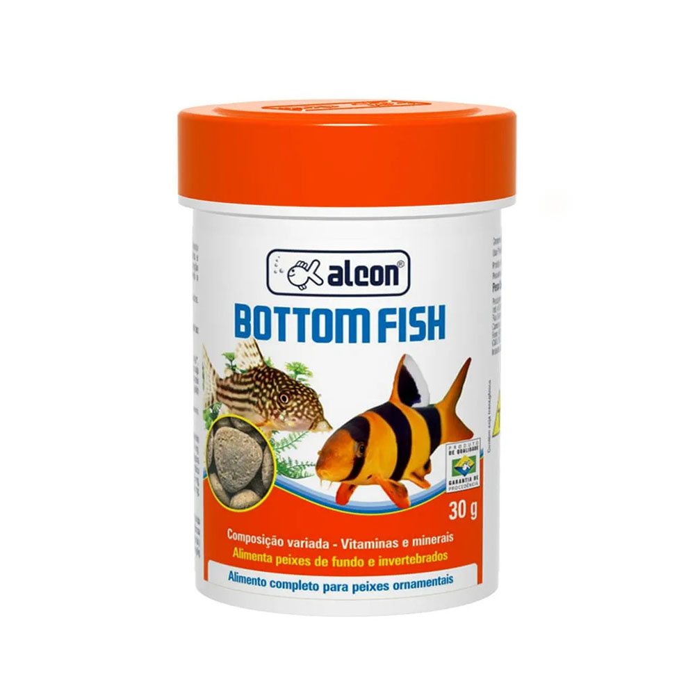 Ração Alcon Bottom Fish para Peixes 30g