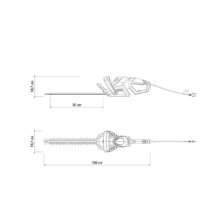 Podador de Cerca Viva Elétrico 600W 220V 79833513 Tramontina