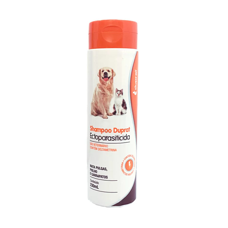Shampoo Duprat Ectoparasiticida para Cães e Gatos 230ml