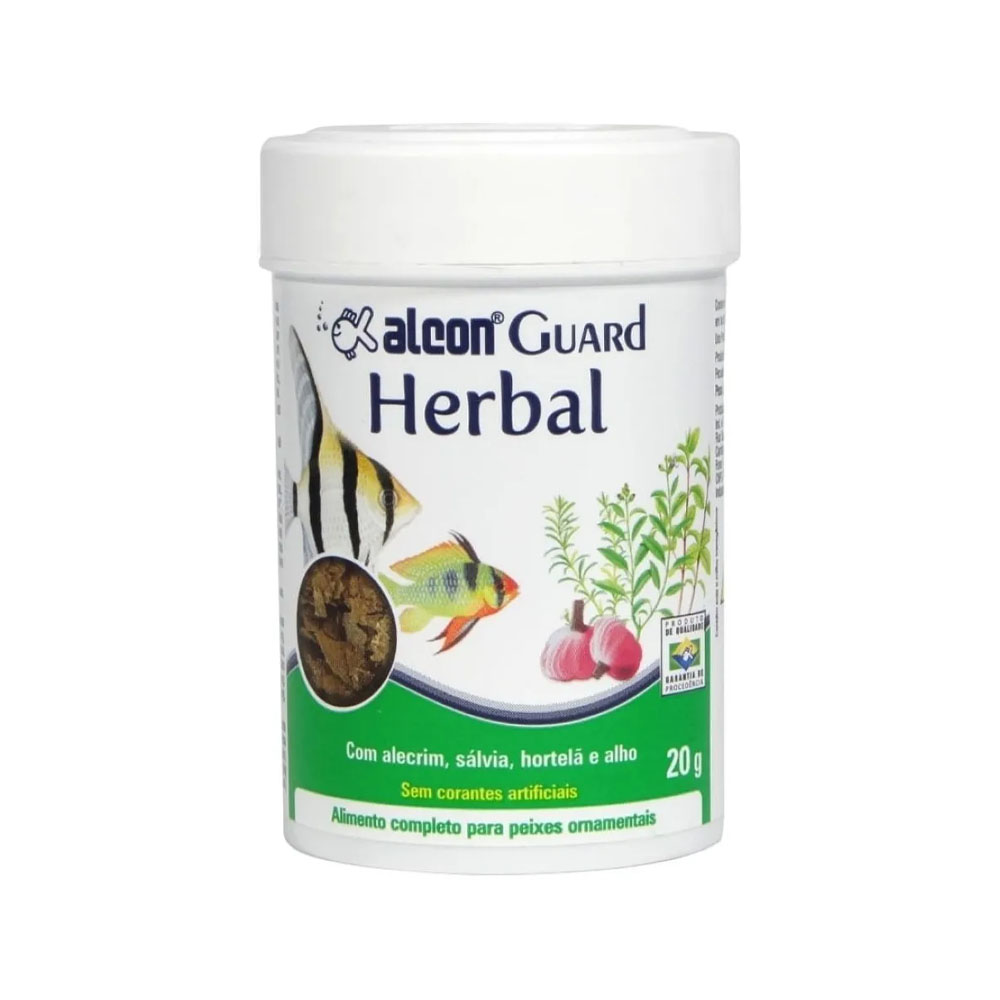 Ração Alcon Guard Herbal para Peixes 20g