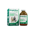 Ampicilina Veterinária Oral Pó Solúvel 50g para Cães e Gatos Vetnil