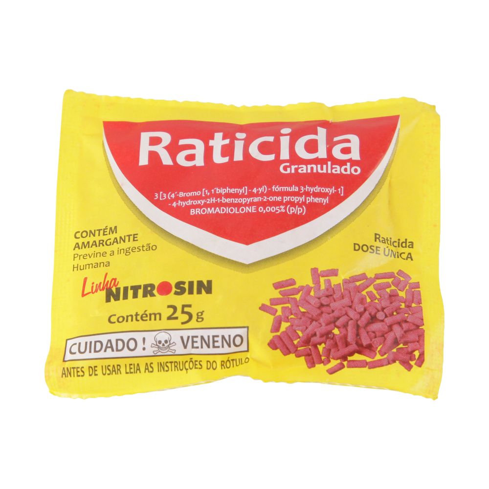 Raticida Nitrosin Peletes 25g