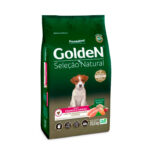 Ração Golden Seleção Natural para Cães Filhotes de Pequeno Porte Sabor Frango e Arroz 10,1Kg