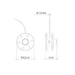 Carretel 1 fio de Nylon 1,8mm para Aparador de Grama com 8m Tramontina