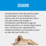 Antipulgas e Carrapatos Bravecto para Cães de 2 a 4,5 kg – 112,5 mg MSD