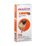 Antipulgas e Carrapatos Bravecto para Cães > 4,5-10kg 250mg MSD