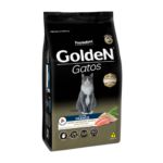 Ração Golden para Gatos Castrados Sênior Sabor Frango 3Kg