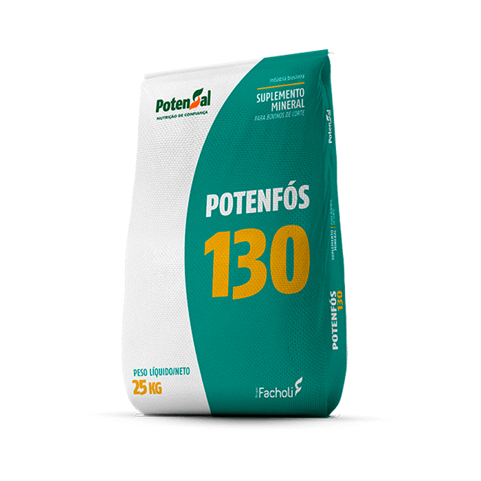 Suplemento Mineral Potenfós 130 25Kg