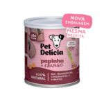 Ração Pet Delícia Lata para Cães Filhotes Papinha de Frango 320g