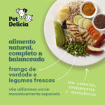 Ração Pet Delícia Lata para Cães Filhotes Papinha de Frango 320g