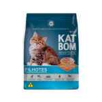 Ração Katbom para Gatos Filhotes Sabor Peixe e Frango 10,1Kg