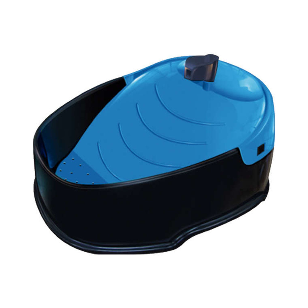 Fonte para Cães e Gatos Pop Bivolt Azul Furacão Pet