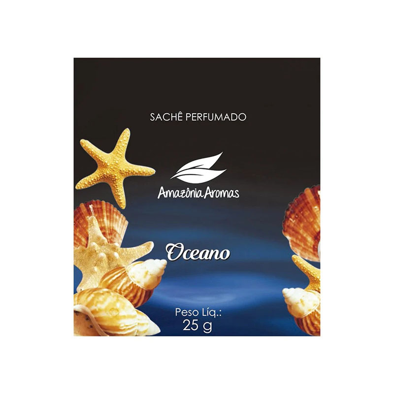 Sachê Perfumado Oceano 25g Amazônia Aromas