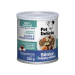 Ração Pet Delícia Lata para Cães Sênior 320g