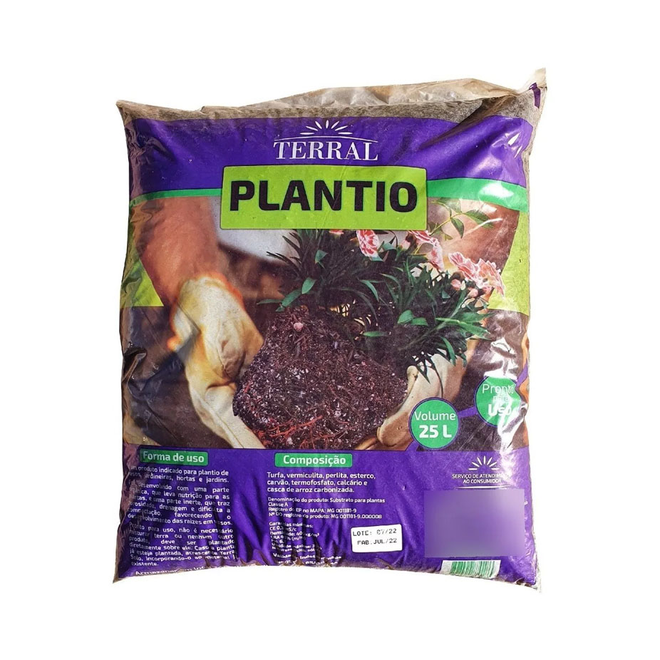 Substrato Plantio 25L Terral