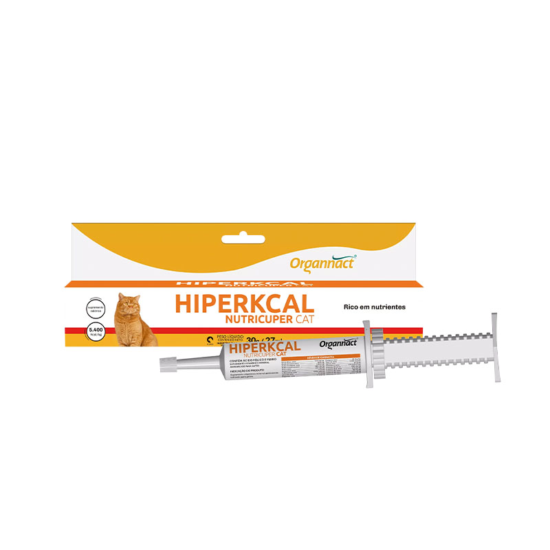 Hiperkcal Nutricuper Cat 30g Organnact