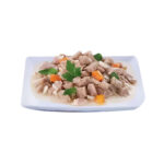 Golden Gourmet para Cães Adultos de Pequeno Porte Sabor Frango, Espinafre, Arroz Integral e Cenoura 85g