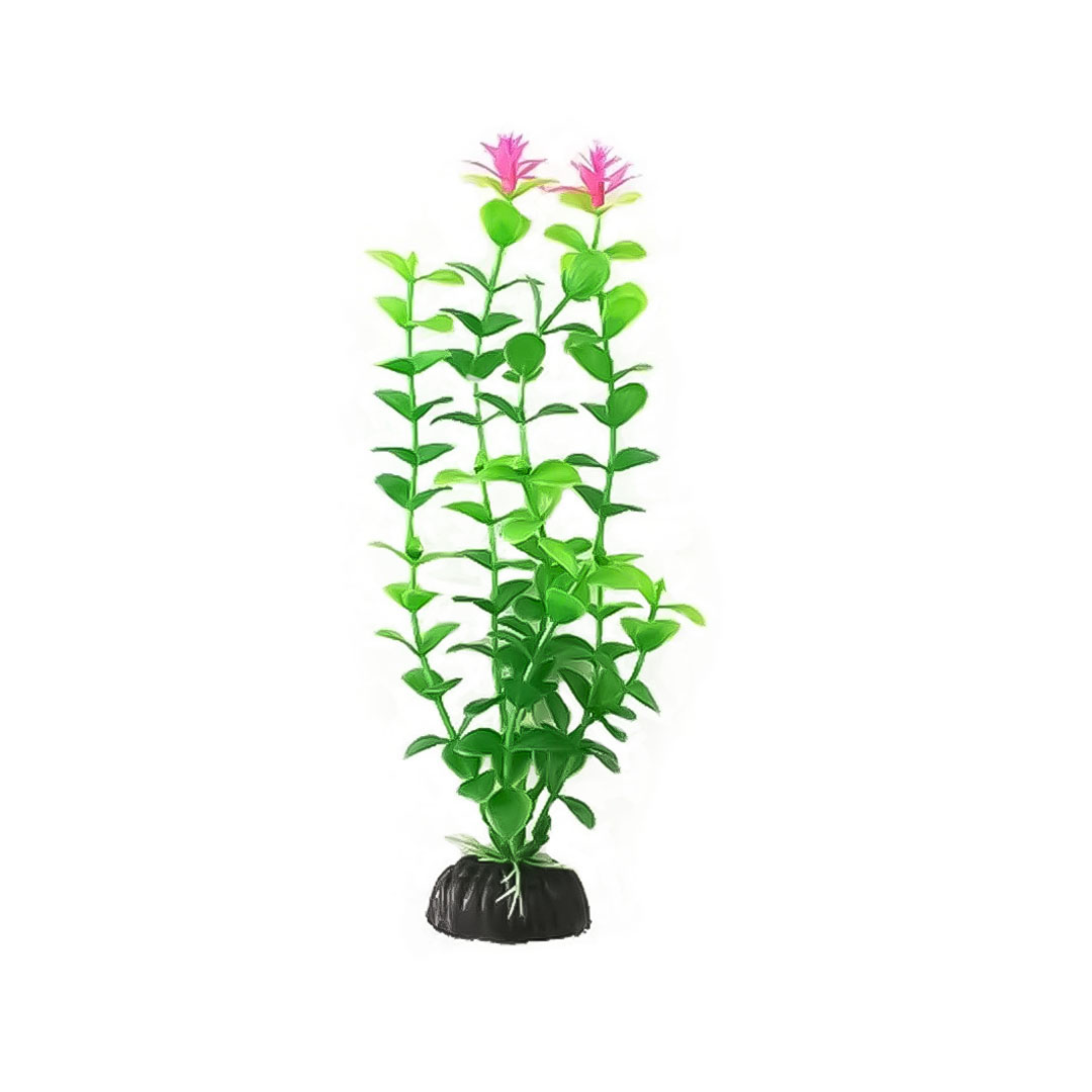 Planta Plástica 30cm Verde MOD413 para Aquários Soma