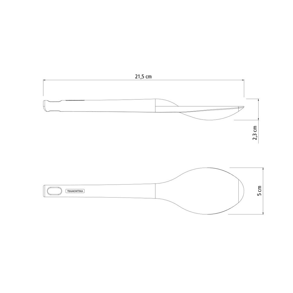 Pazinha Larga Plástica Mini para Jardinagem 78107/017 Tramontina