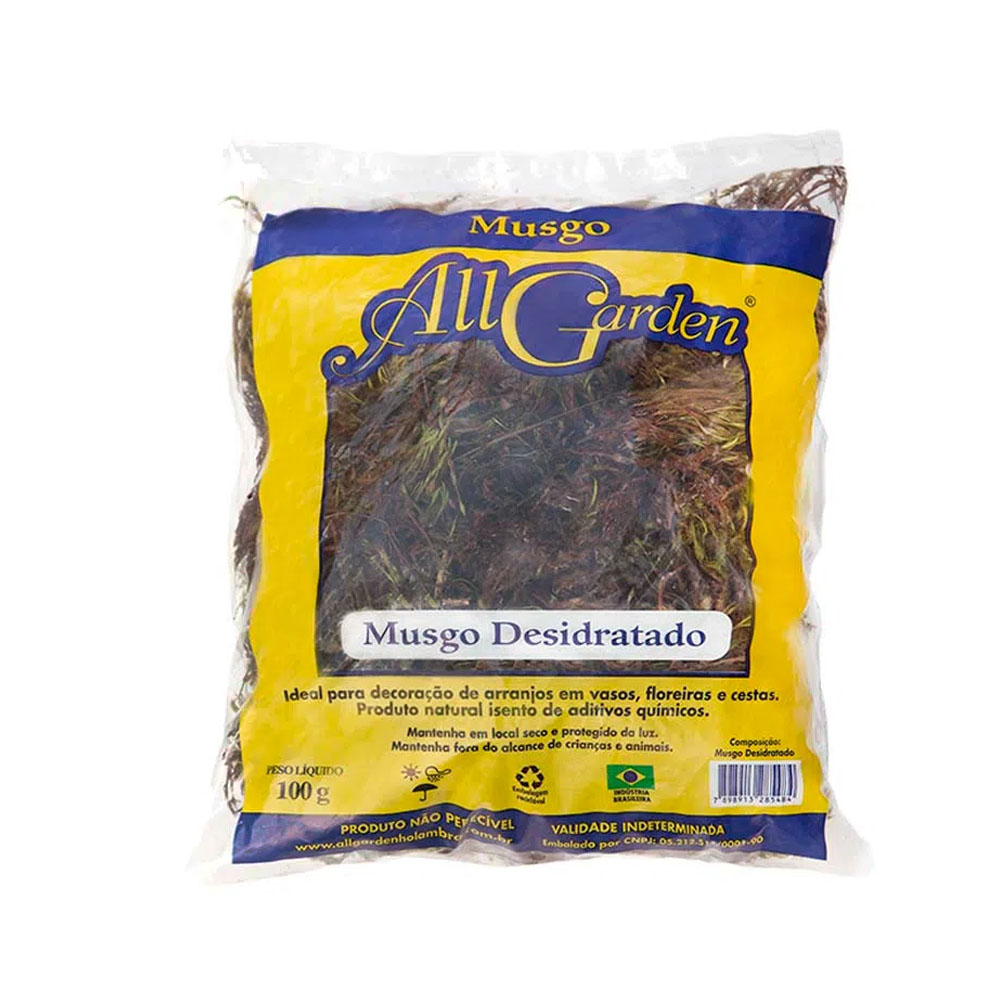 Musgo Desidratado 100g AllGarden