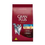 Ração GranPlus Menu para Gatos Adultos Castrados Sabor Frango e Arroz 10,1Kg (Pacotes Individuais)