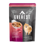 Ração Úmida Everest para Cães Adultos de Raças Mini e Pequenas Cubos de Carne ao Molho 100g