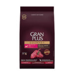 Ração GranPlus Gourmet para Cães Adultos de Porte Mini e Pequeno Sabor Ovelha e Arroz 15Kg