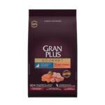 Ração GranPlus Gourmet para Gatos Adultos Castrados Sabor Salmão e Frango 1kg