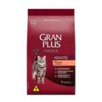 Ração GranPlus Choice para Gatos Adultos Sabor Frango e Carne 10,1Kg