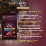 Ração GranPlus Gourmet para Gatos Adultos Castrados Sabor Ovelha e Arroz 3Kg