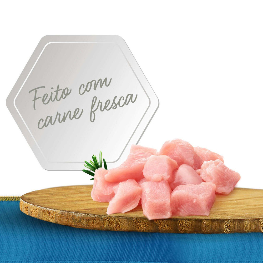 Ração Fórmula Natural Fresh Meat Light para Cães Adultos de Porte Médio e Grande Sabor Frango, Abóbora e Cúrcuma 12Kg Adimax