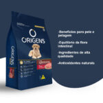 Ração Origens para Cães Adultos Sabor Carne e Cereais 1Kg Adimax