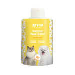 Shampoo Astor Banho em Casa Pelos Claros para Cães e Gatos 300ml Mundo Animal