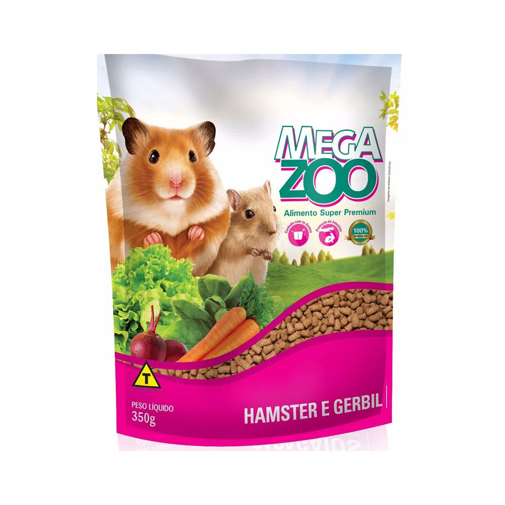 Ração Megazoo para Hamster e Gerbil 300g