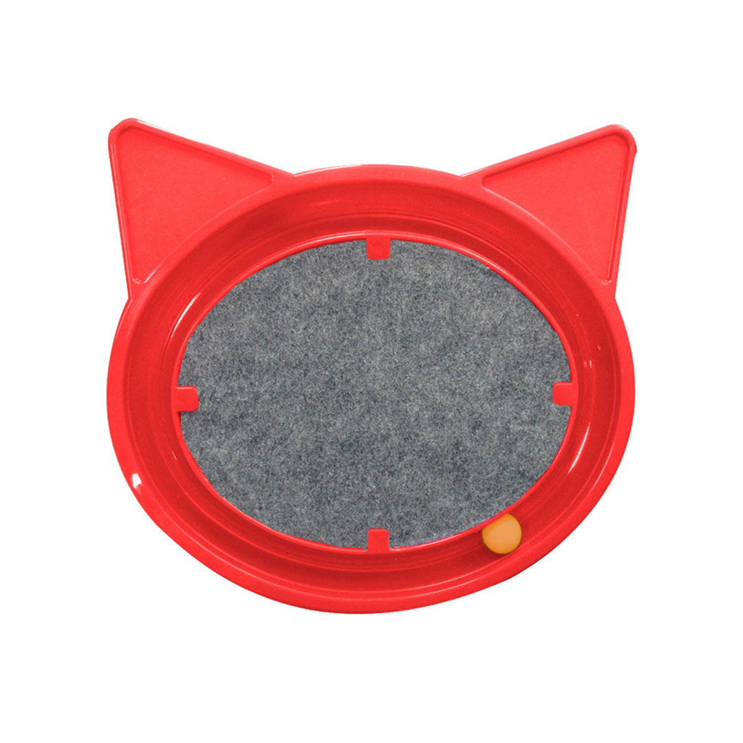 Arranhador Super Cat Relax Pop Vermelho para Gatos Furacão Pet