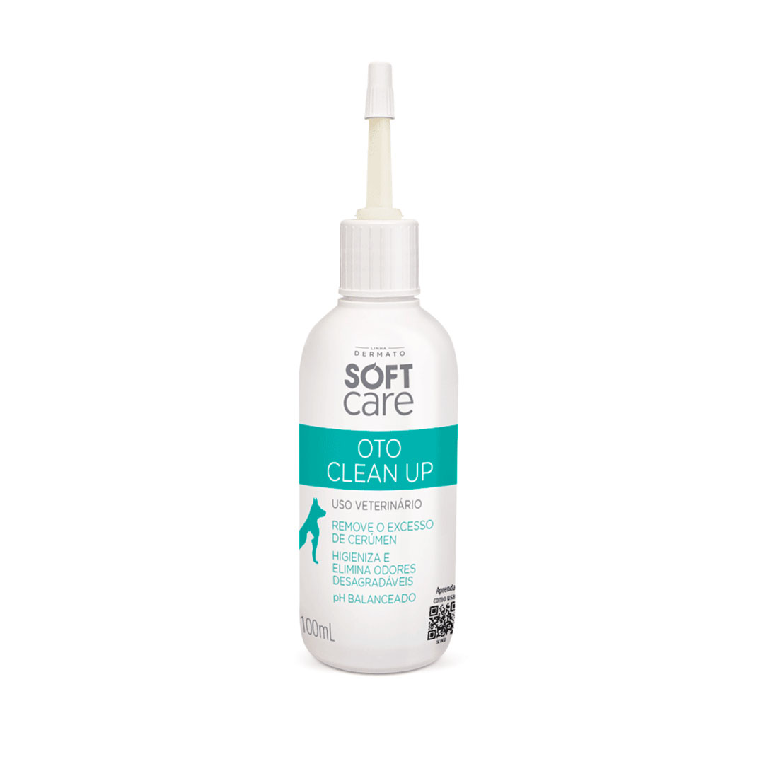 Soft Care Oto Clean Up para Cães e Gatos 100ml