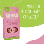 Petisco Natural Wow Pet Food para Gatos Sabor Peito de Frango com Alecrim 50g