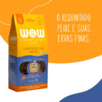 Petisco Natural Wow Pet Food para Gatos Sabor Peixe e Ervas Finas 30g