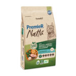 Ração Premier Nattu para Gatos Castrados Sabor Frango, Abóbora, Brócolis, Quinoa & Blueberry 7,5Kg