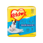 Tapete Higiênico Keldog Slim Odor Block para Cães 50 Unidades