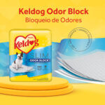 Tapete Higiênico Keldog Slim Odor Block para Cães 7 Unidades