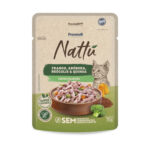 Ração Úmida Premier Nattu para Gatos Filhotes Sabor Frango, Abóbora , Brócolis e Quinoa 70g