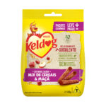 Petisco Keldog Bifinho Criadores para Cães Mix de Cereais e Maçã 500g